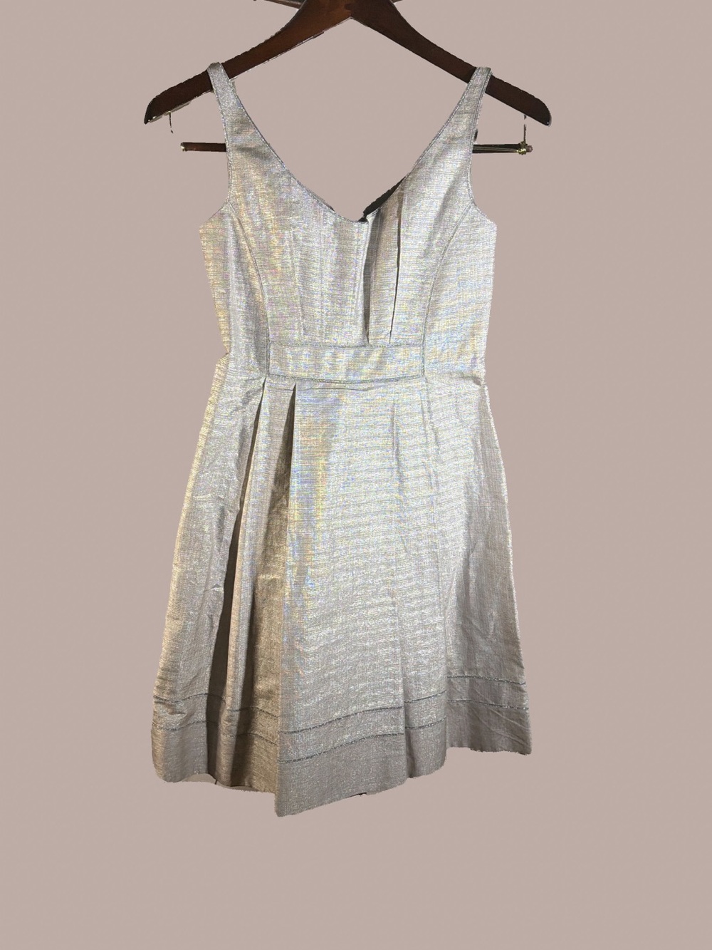 Zac Posen Metallic Cocktail Dress | Size 2